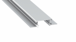 Lumines profile type ZATI anodized silver, without perforation 2,02 m